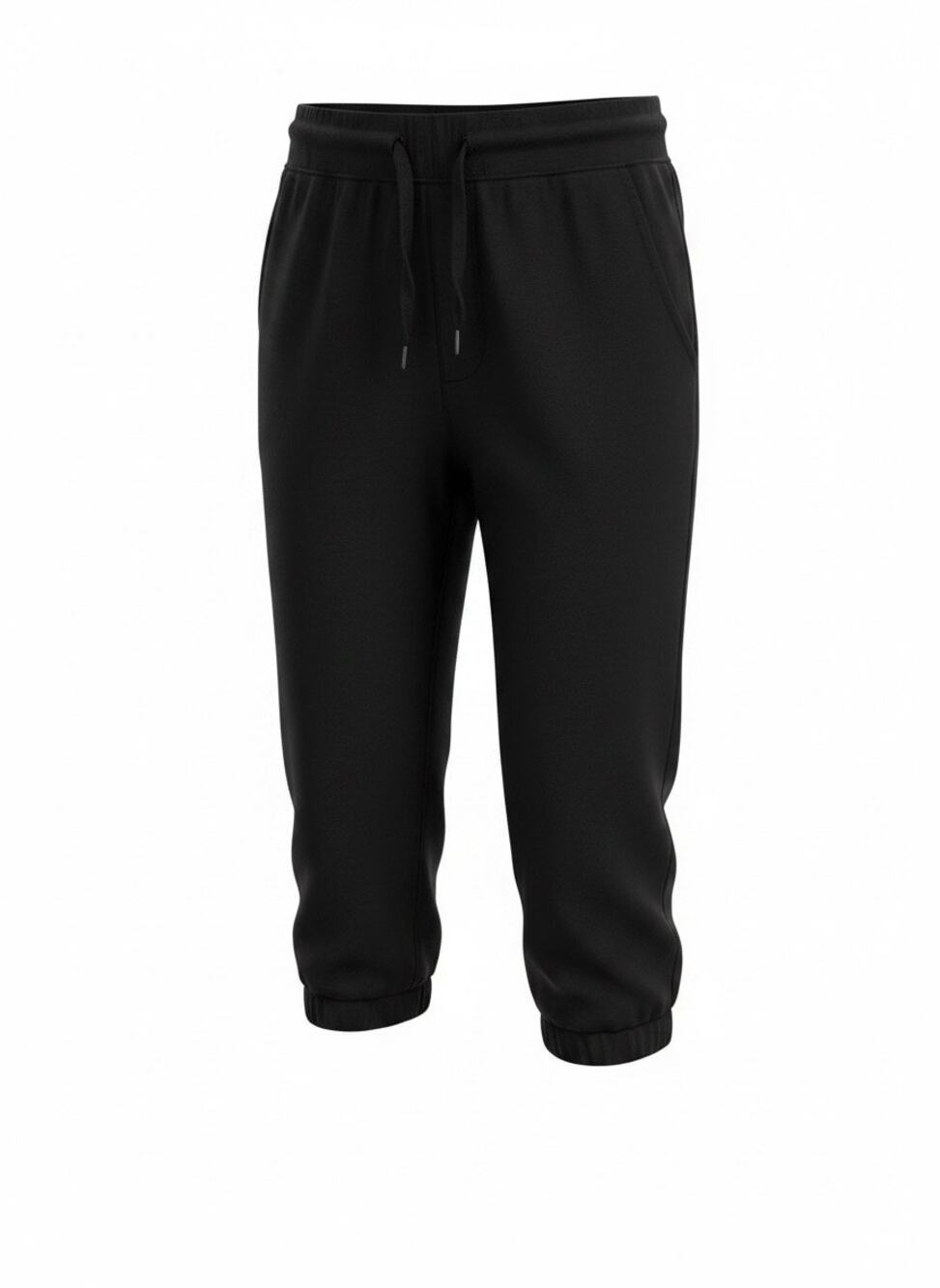 Divided Black Viscose activewear Crop Joggers - Size 2